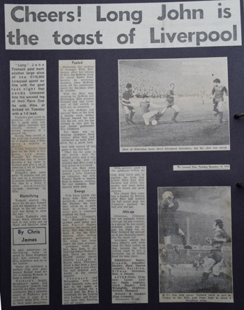 Cheers - Long John is the toast of Liverpool
